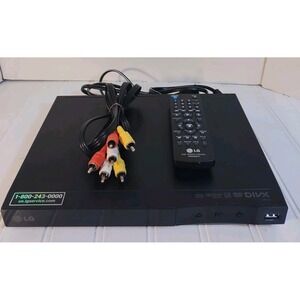 LG DP122 DVD Player w/ Remote & Composite Video RCA Cable - Tested And Working✅✅